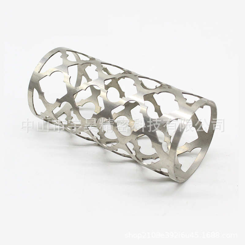 201不锈钢管材加工激光切割来图非标制钻孔攻牙折弯削尖封头抛光