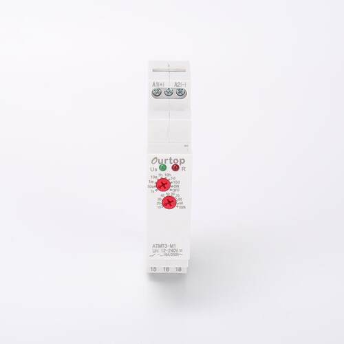ATMT3-M1 多功能时间继电器信号延时继电器 导轨安装