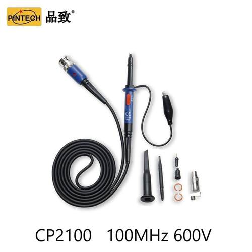 PINTECH品致CP2100示波器探头电压探头100MHz 600V