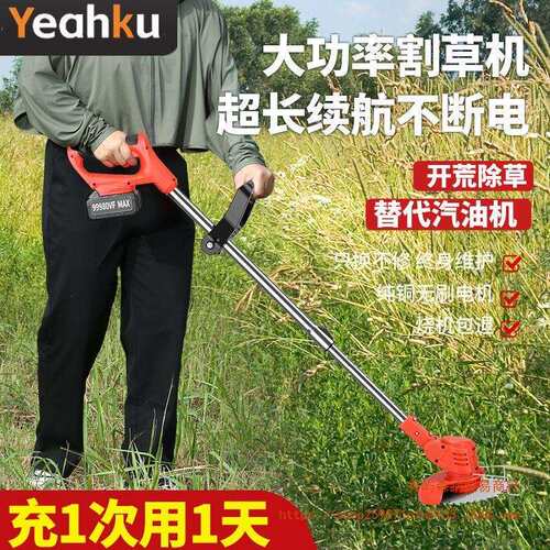 德国进口大功率割草机锂电动除草机家用农用打草机多功能除草神器