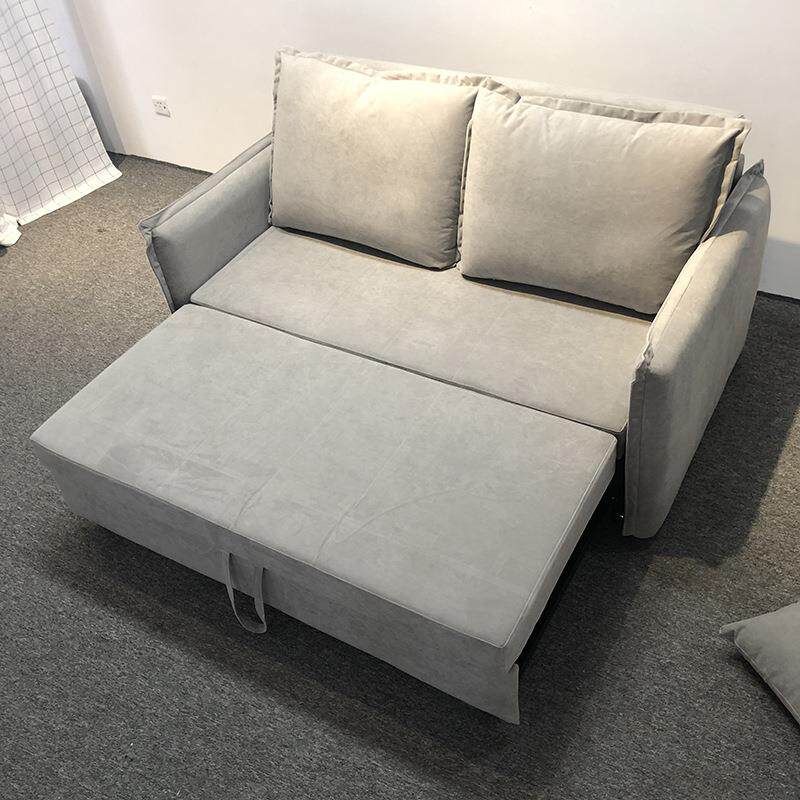 可折叠沙发床 北欧现代多功能客厅两用三人位小户型布艺沙发床