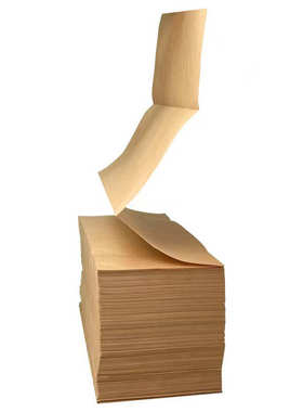 包旺50g折叠牛皮纸可降解风琴纸打包运输填充减震牛皮纸垫