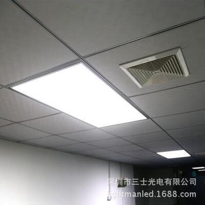 ed平l板灯1200*6072W800W58400侧发超薄面板灯光办公室石膏吊顶灯