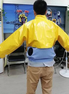 YS126-12-01降温服夏季绝缘防护服高温线路检修工作服风扇绝缘服