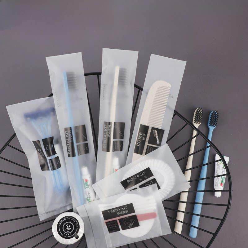 宾馆一次性牙刷酒店专用洗漱用品套装软毛民宿家用待客牙具带牙膏