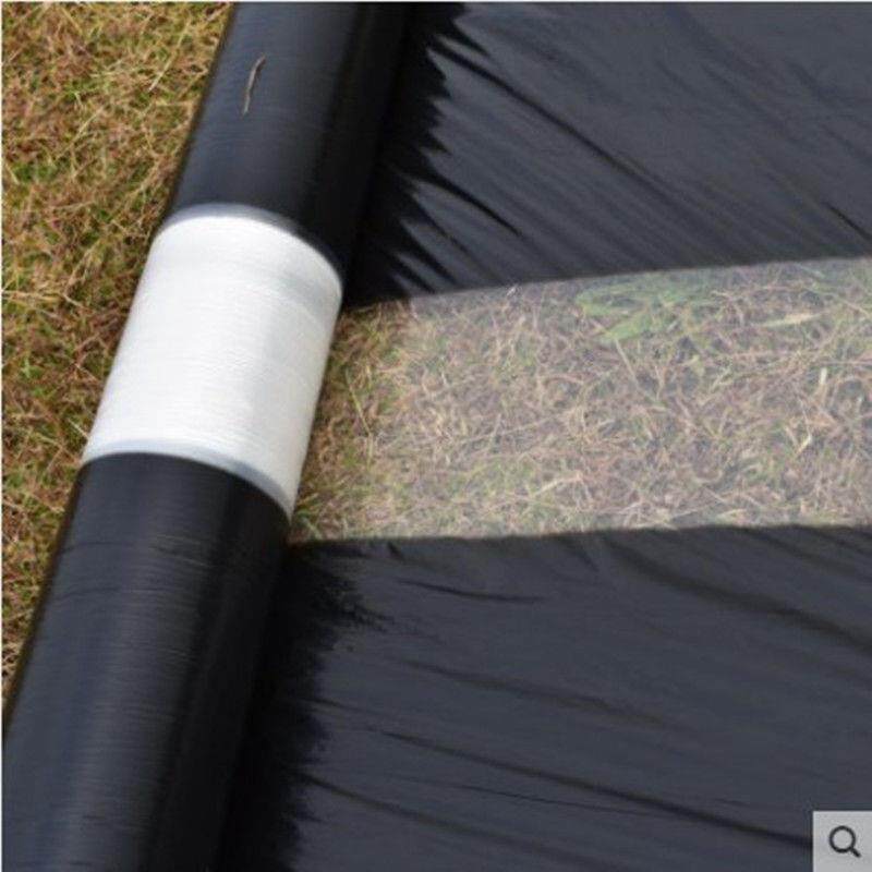 单白双白除草防草保温保湿膜多功能黑白相间地膜黑白地膜农用地膜