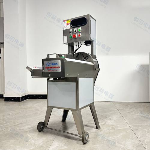 顺德猪肚鸡连锁店猪肚切块切条机商用肉制品制作工厂切熟肉机