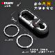 欧美达高汽钥车匙扣男防士结实耐用档丢腰挂不锈钢钥匙炼A3746圈