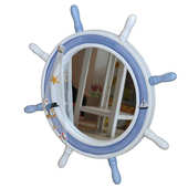 儿童 船舵 7轮舵手舵地中海 镜镜子家居黑板舵创意留言板ma17006