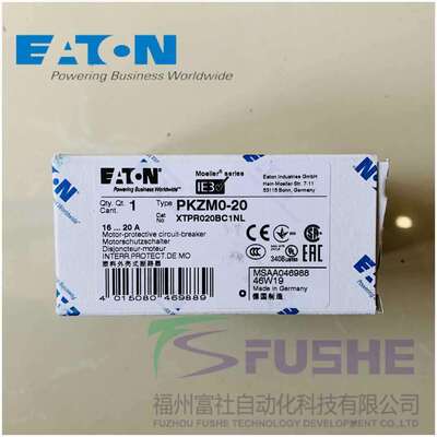 PKZM0-20伊顿穆勒MOELLER电动机保护断路器
