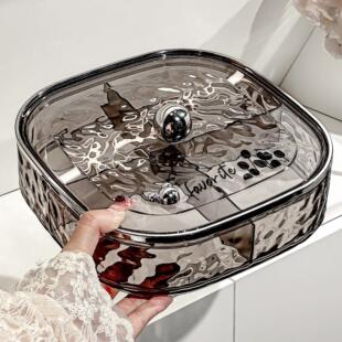 轻奢密封干 干果盘家用茶几高档零食摆放盘2025新款糖果盒干 干果