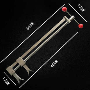 不锈钢正反两用整枝器大中型盆景古树造型专业造型拿弯工具