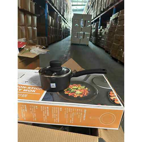 正品德国bat麦饭石不沾炒锅家用气平底锅电锅磁炒锅炉无烟煤灶专
