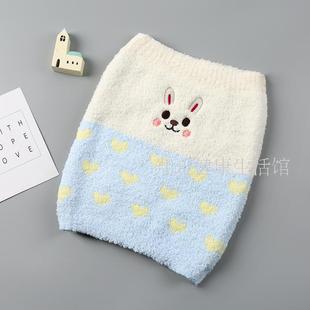 珊瑚绒护肚子腹腰围卷保暖胃宫儿童防踢被神器宝宝小孩睡觉防踢被