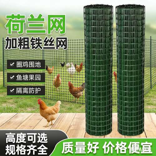 养鸡网荷兰网围栏网养殖网护栏网防护网圈山圈地围栏网铁丝网围栏