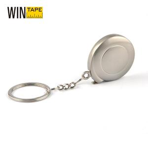 wintape卷尺迷你可携式钥匙扣卷尺高精度测量耐磨量三围量衣家用