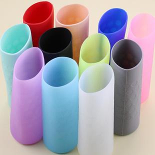 硅胶杯套保护套玻璃杯保温杯防摔套橡胶外套防摔水杯套防烫杯子套