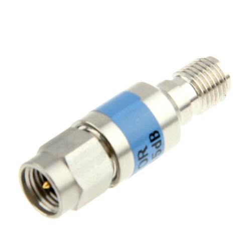 SMA母SMA增益衰减器, JK-6G-15DB 同轴射频转接头 全铜 高频转接