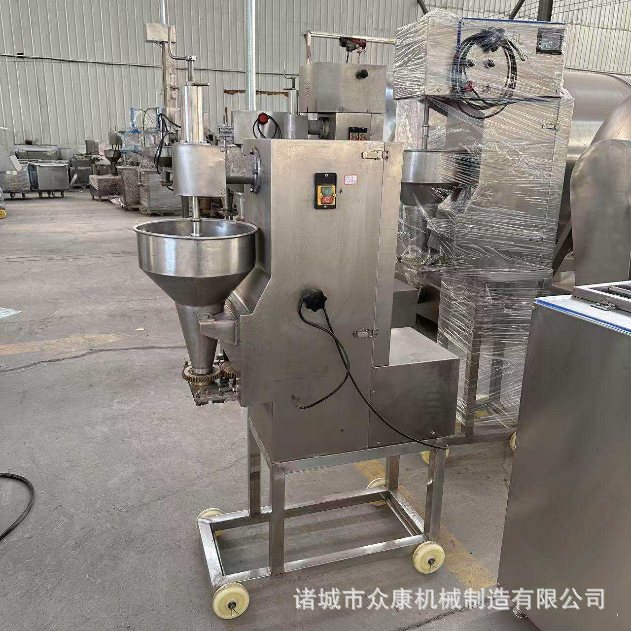 萝卜粉条丸子机豆腐丸子成型机火锅丸子鱼丸加工设备商用肉圆机