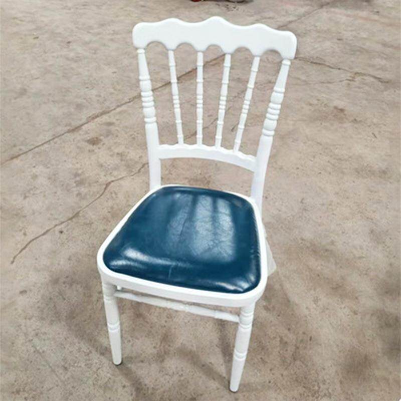 厂家酒店竹椅子婚庆色金拿破仑椅婚礼会节椅宴铝合金软包古堡椅