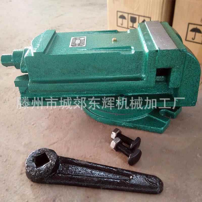 QH100机用平口钳小型4寸台钳台虎钳简易虎钳夹具钻床配附件现货