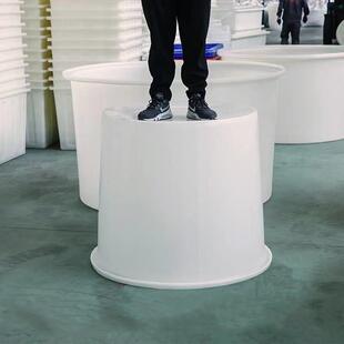 300升加厚塑料牛筋桶养殖桶400升发酵桶泡菜圆桶2000kg菌类盆栽桶