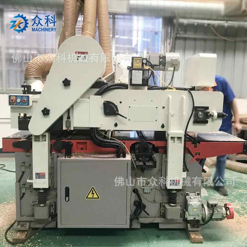 B厂木工双面家刨实木定厚刨床M20ZVH6型重双面刨平机器