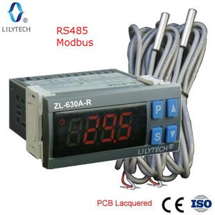 630A 冷库冷冻冷藏温控器 MODBUS 通讯 RS485 LILYTECH