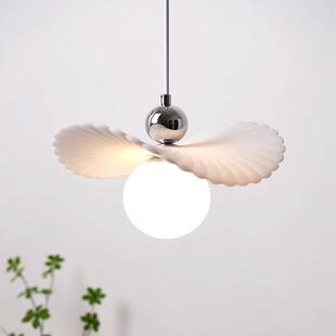 床头吊灯创意个性2026奶油风玄关过道主卧室垂线餐厅灯