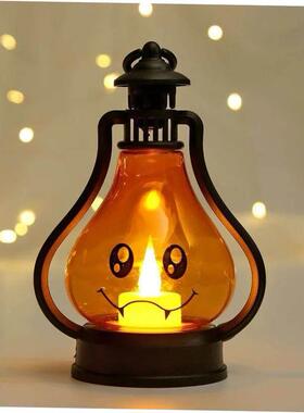 Horror Halloween LED Wind Light Portable Pumpkin Ghost LED