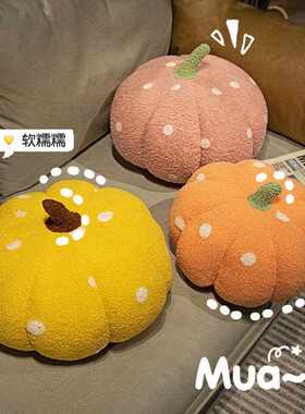 新款直销万圣节南瓜抱枕客厅沙发网红创意靠垫车内装饰靠枕床头飘