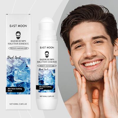 EAST MOON Men's Post-Shave Care Essence: A moisturizing, com