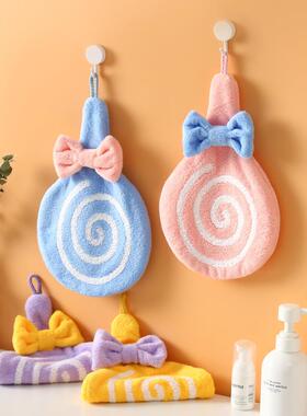 Hanging Hand Towel, Cute Cartoon Kitchen Hand Towel, Absorbe