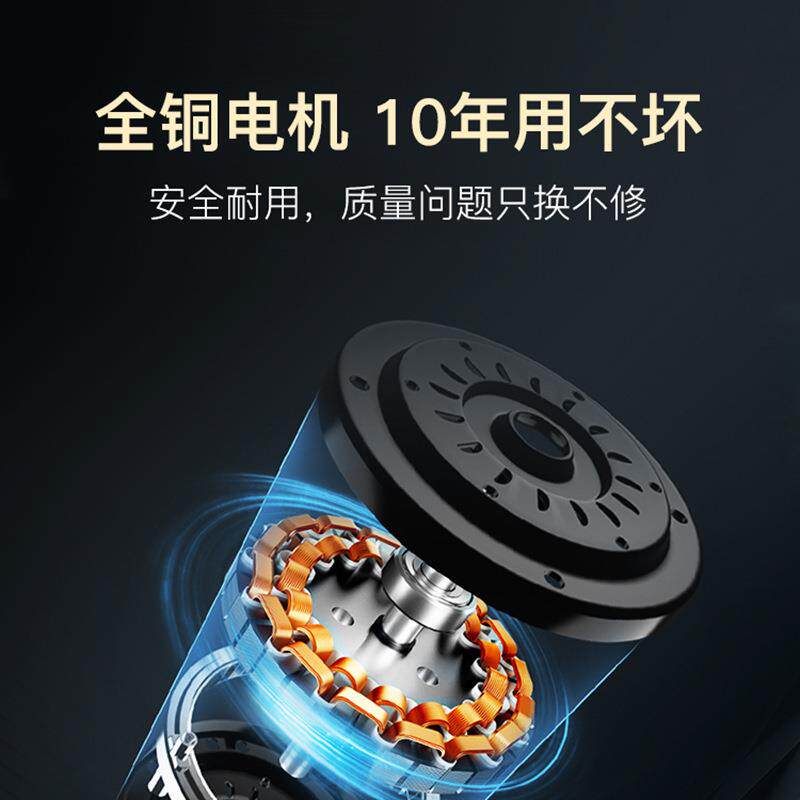 现代简约餐厅风扇灯家用隐形卧室灯具水晶轻奢一体客厅吊扇灯