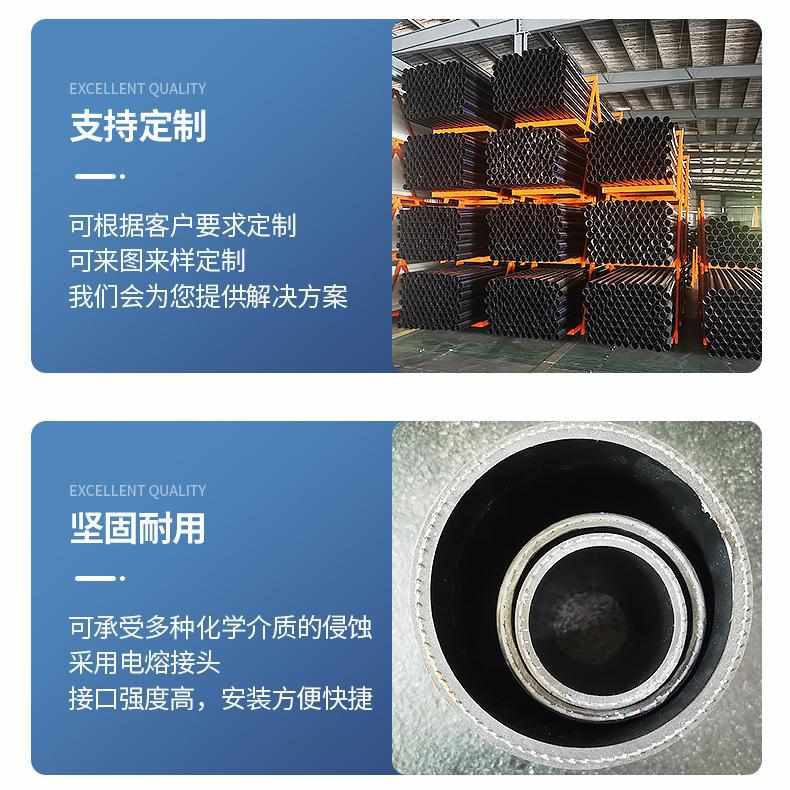 管灌溉塑料复合管pe大口批发径给水管pe骨架管 消防聚乙烯钢丝网