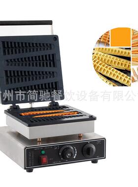 商用华夫炉松树型松饼机圣诞树饼机电热四颗树形香酥机