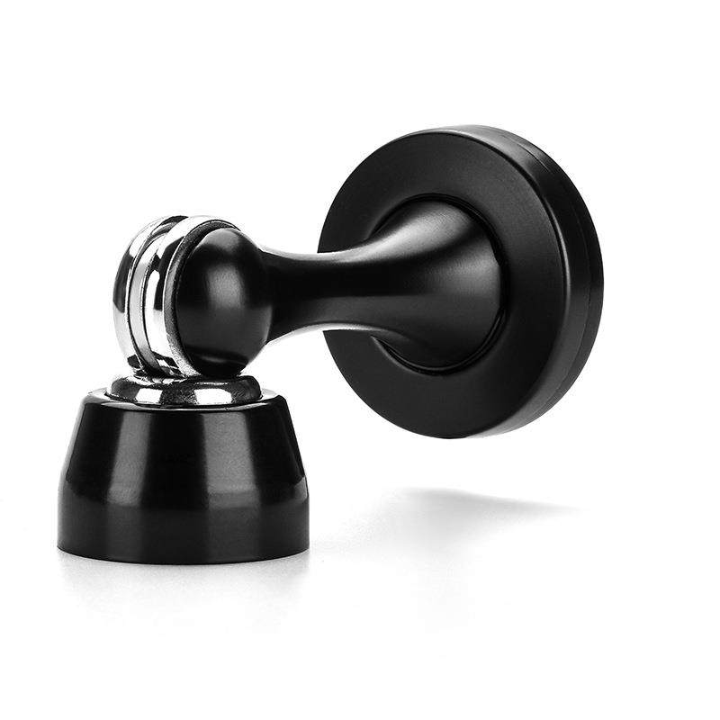 GULE门吸黑色实木门吸门器化妆室门碰地吸门挡墙吸防撞强磁房门吸