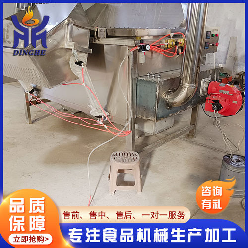 全自动电加热油炸锅 供应果蔬脆片油炸机 油条燃油燃烧油炸设备