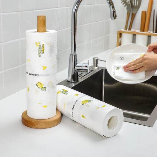 Printed Lazy Cloth, Disposable, No Lint, Oil-Repellent, Dual