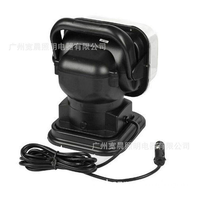 新款60W LED摇控灯搜索灯 可吸在车上360度旋转摇控灯 60W摇控灯