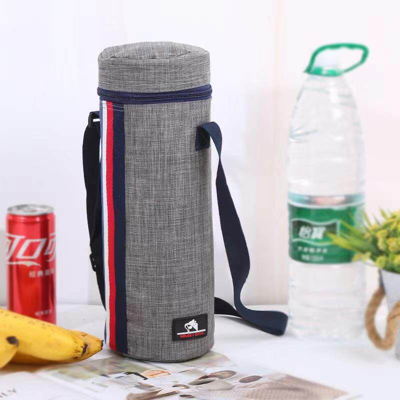 水杯保温杯套拉炼带盖子手提揹包饮料杯套防摔保冷奶瓶可携式包冷