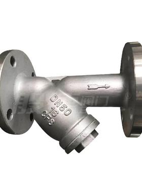 般GL41W-16德型网过滤器不锈钢GL4Y1W-16兰P法式过滤器304不锈钢