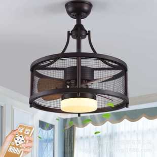 2021美式 客厅餐厅卧室天花板灯具 吸顶灯复古乡村工业风嵌入式