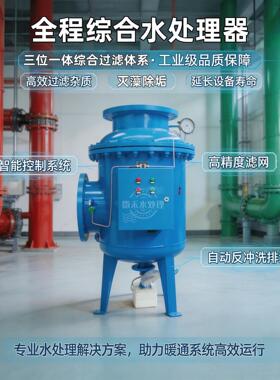 全程综合水处理器全自动物化防垢除垢杀菌灭藻中央空调循环水处理