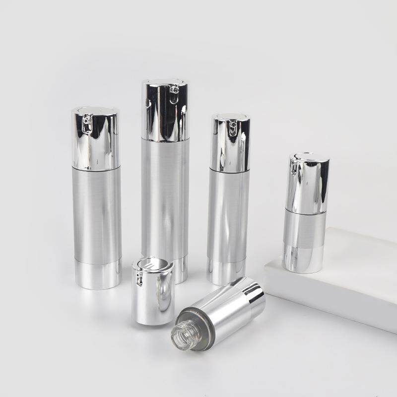 现货15ml30ml50ml80ml100ml120ml U型真空瓶乳液瓶化妆品瓶分装瓶