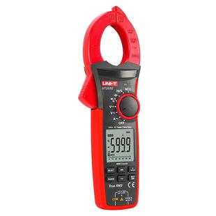 8优利德UT20B浪数字钳形表真直有效值交流1000A防烧涌电流电UT205