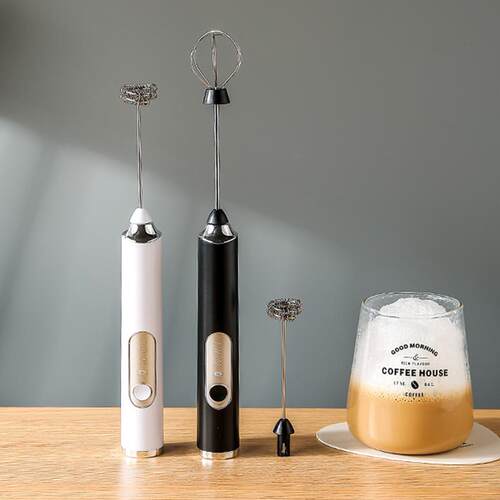 咖啡打奶泡器电动牛奶打泡机手持奶盖奶泡机起泡器搅拌器充电