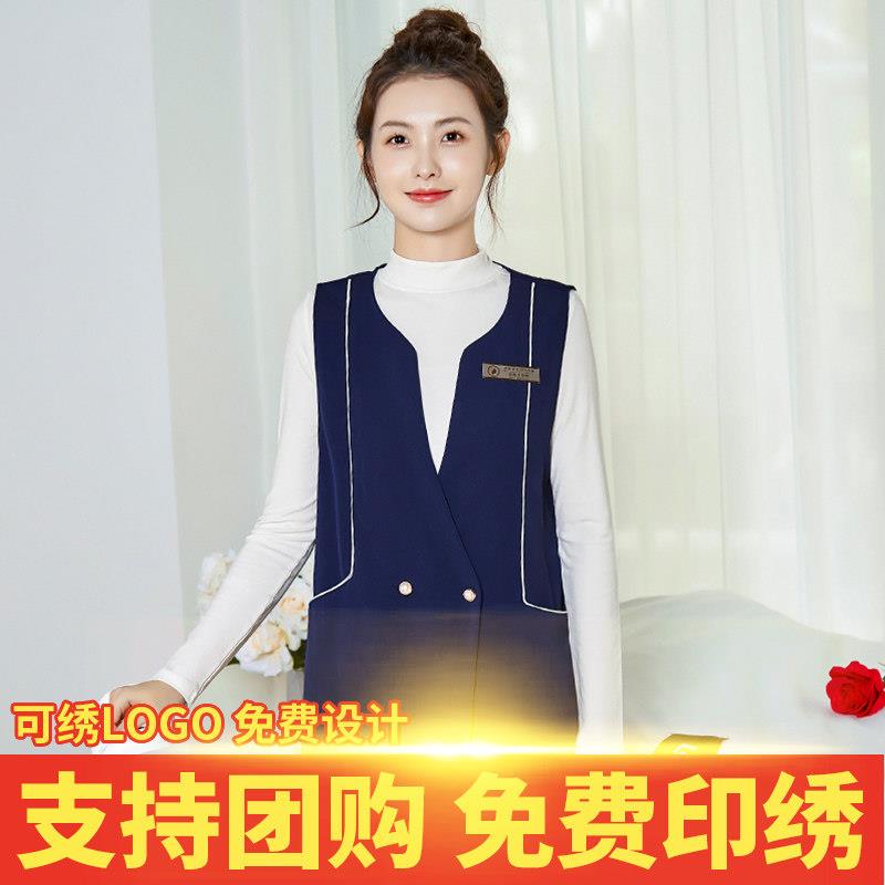 美容院工作服女秋美发师美甲养生馆足浴技师高端医美皮肤管理工装