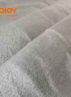 境电热毯145*100cm跨灰色法兰绒超柔软时安全定MIR三档加热多重保