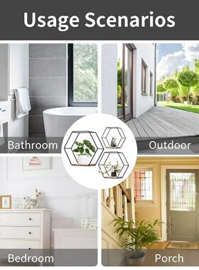 Floating Wall Shelf Sundries Storage Holder Living Room Home